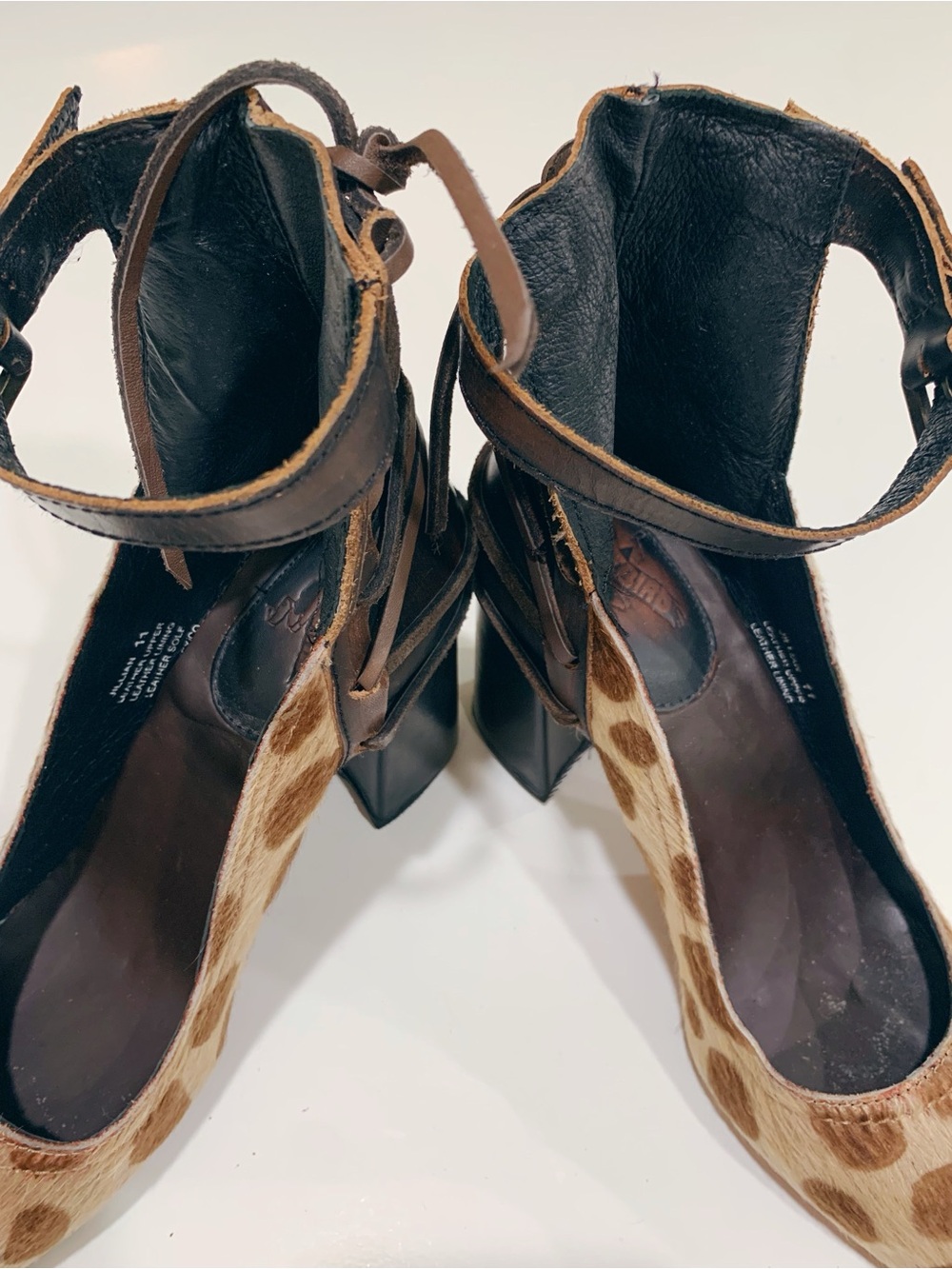 Freebird by Steven | Jillian | Leopard Print Block Heel Pump | NWT | Size 11 - Picture 4 of 12